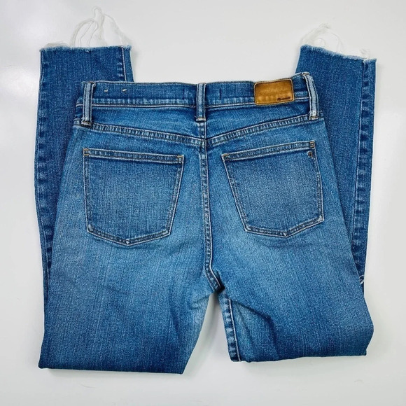 Madewell 9"‎ High-Rise Skinny Crop Jeans in Bruce Wash Size 27 - Picture 10 of 12